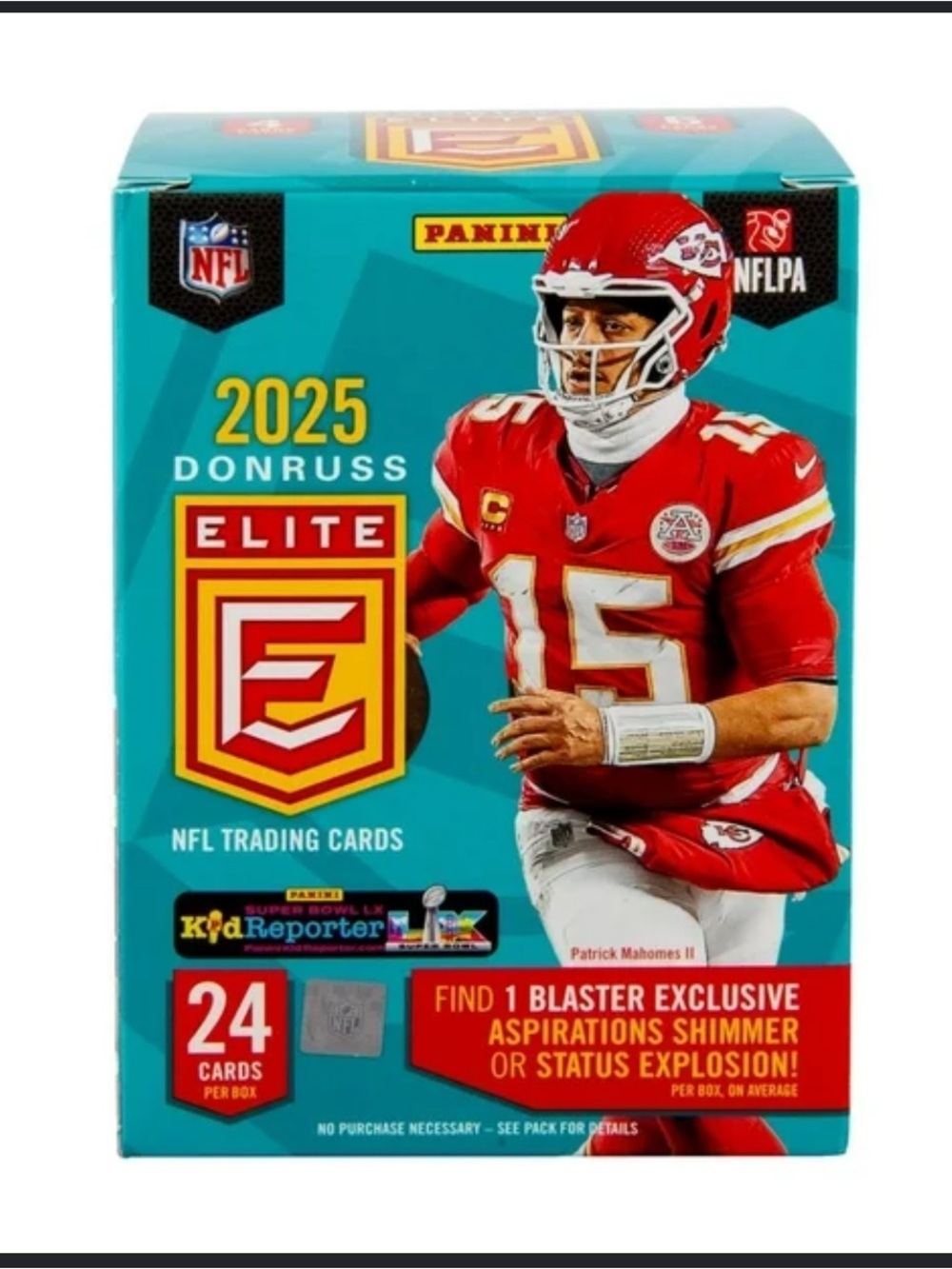 2025 Panini Donruss Elite Football Trading Cards Blaster Box